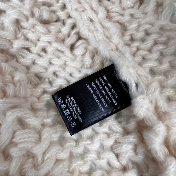 Anthropologie Rare In Things Bauble Chunky Knit Cardigan